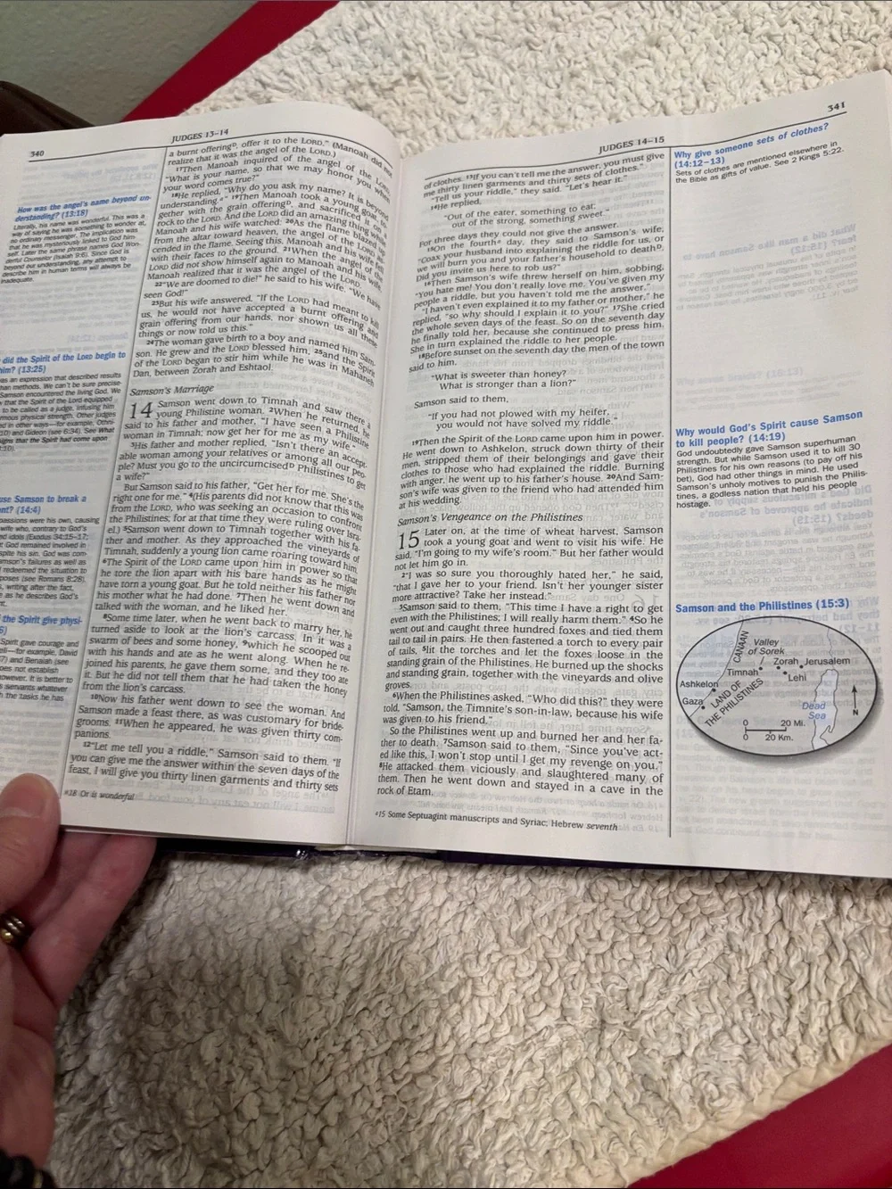 The Quest Study Bible - Purple Cover Rare